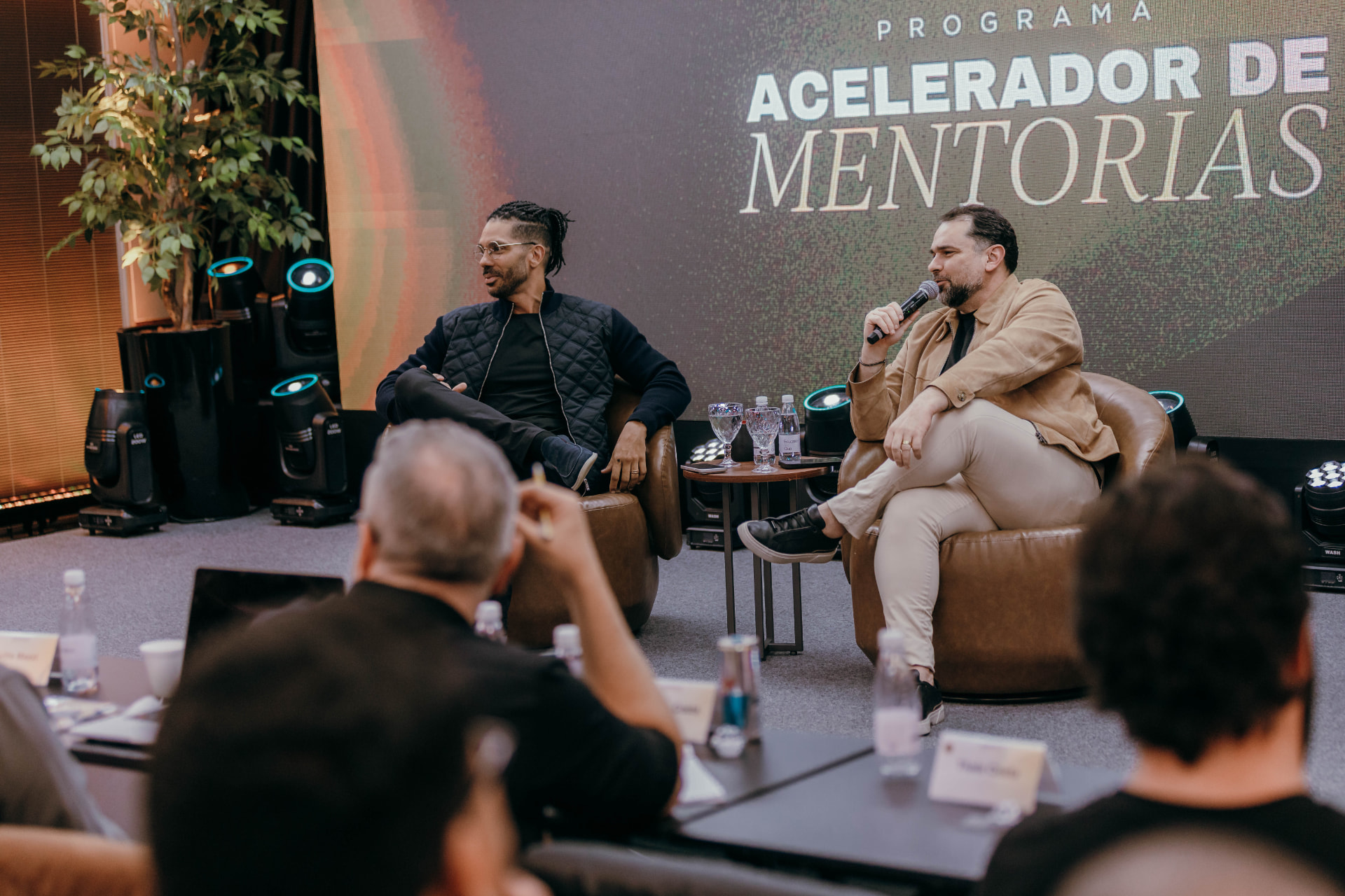Mentoria direto do palco no Acelerador de Mentorias